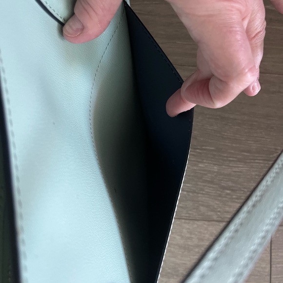 EUC Kate Spade Mint Green Tote - Picture 15 of 16